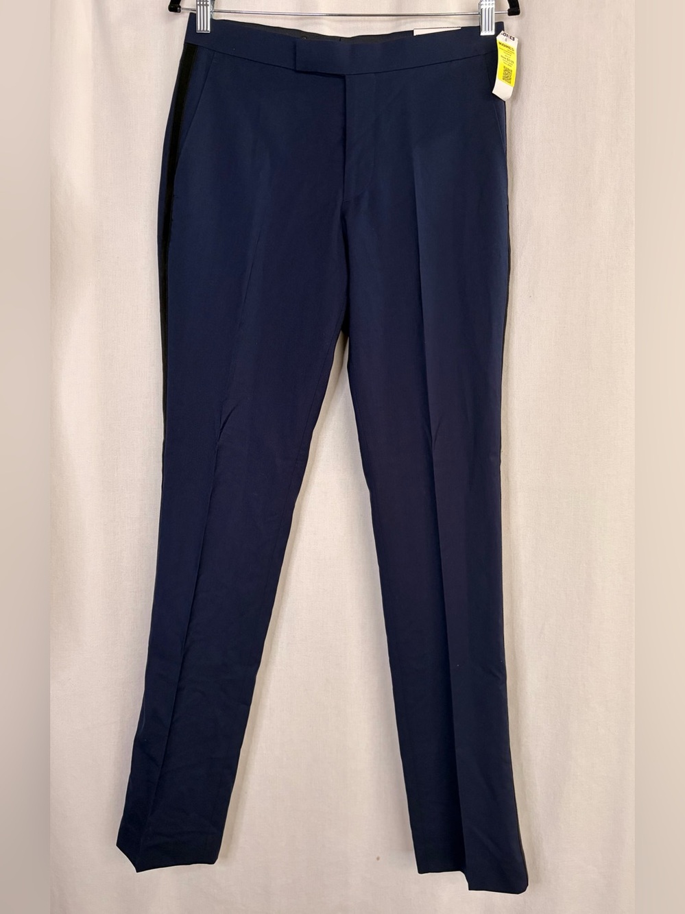 APT. 9 Men’s 36R 29W Premier Flex Slim Fit Navy Suit Dress Pants Suspenders NWT